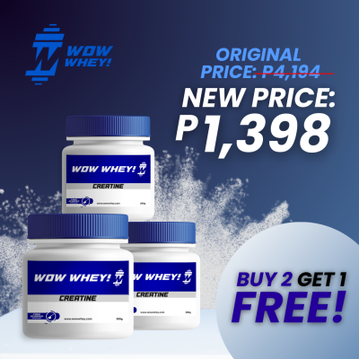 CREATINE - BUY 2 GET 1 FREE!