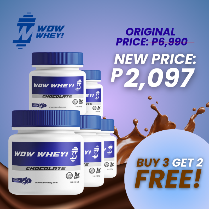 PROTEIN - BUY 3 GET 2 FREE!